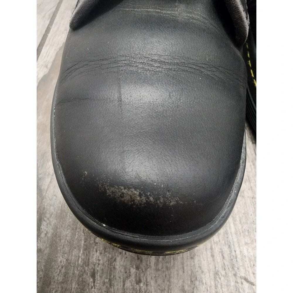 Dr. Martens Women Sheridan Black Leather Lightweight Boots AW004 Sz 7